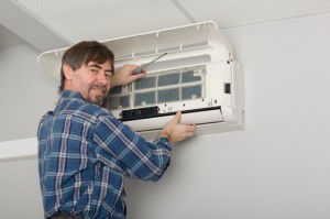 Installation of an air conditioner in an apartment
