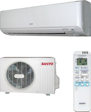 Codis d'error dels aparells d'aire condicionat SANYO (Sanio): descodificació i instruccions