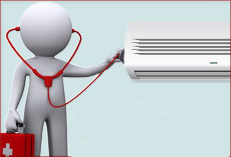 Reabastecimento e manutenção de condicionadores de ar: reparo, limpeza