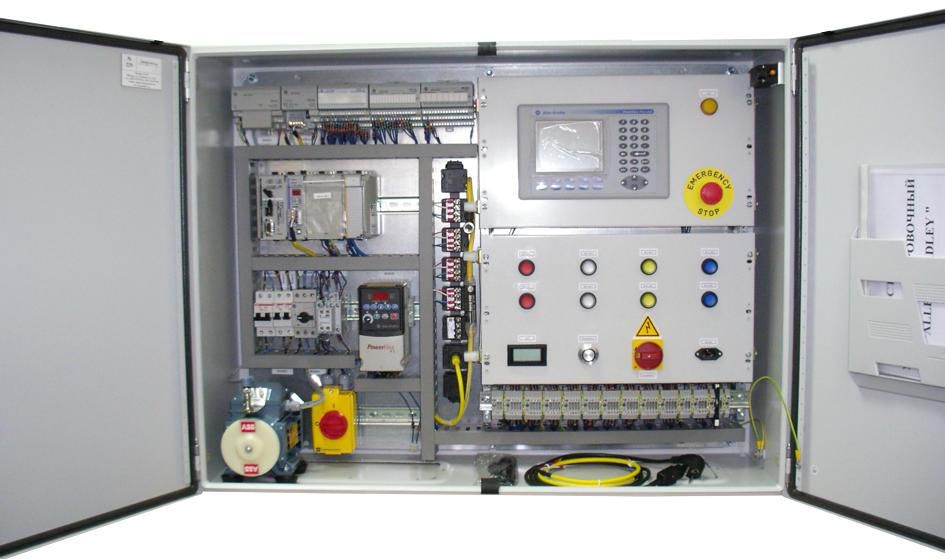 gabinete de controle de ventilação automática