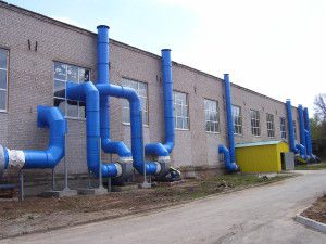 dutos de ar de plástico industrial