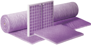 matériau en rouleau et tapis filtrants en hivernage synthétique