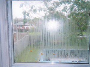 ventanas que lloran - un signo de ventilación inoperante