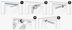 procediment d'instal·lació de la vàlvula de la finestra