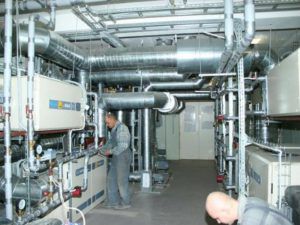 Instal·lació de sistemes de ventilació d’aire