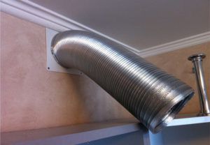 Corrugated pipes for ventilation