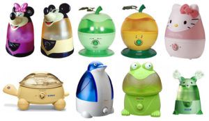 Humidifier models for children's rooms
