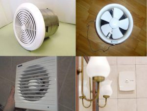 Household exhaust fans
